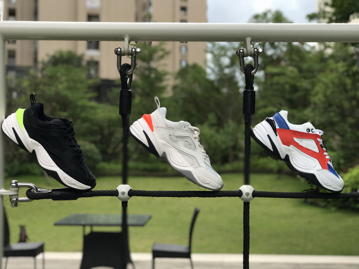 

M2Ks Tekno chunky Dad Run Shoes Cool White Pure Platinum Black Obsidian Mens Womens platform sports outdoor sneakers