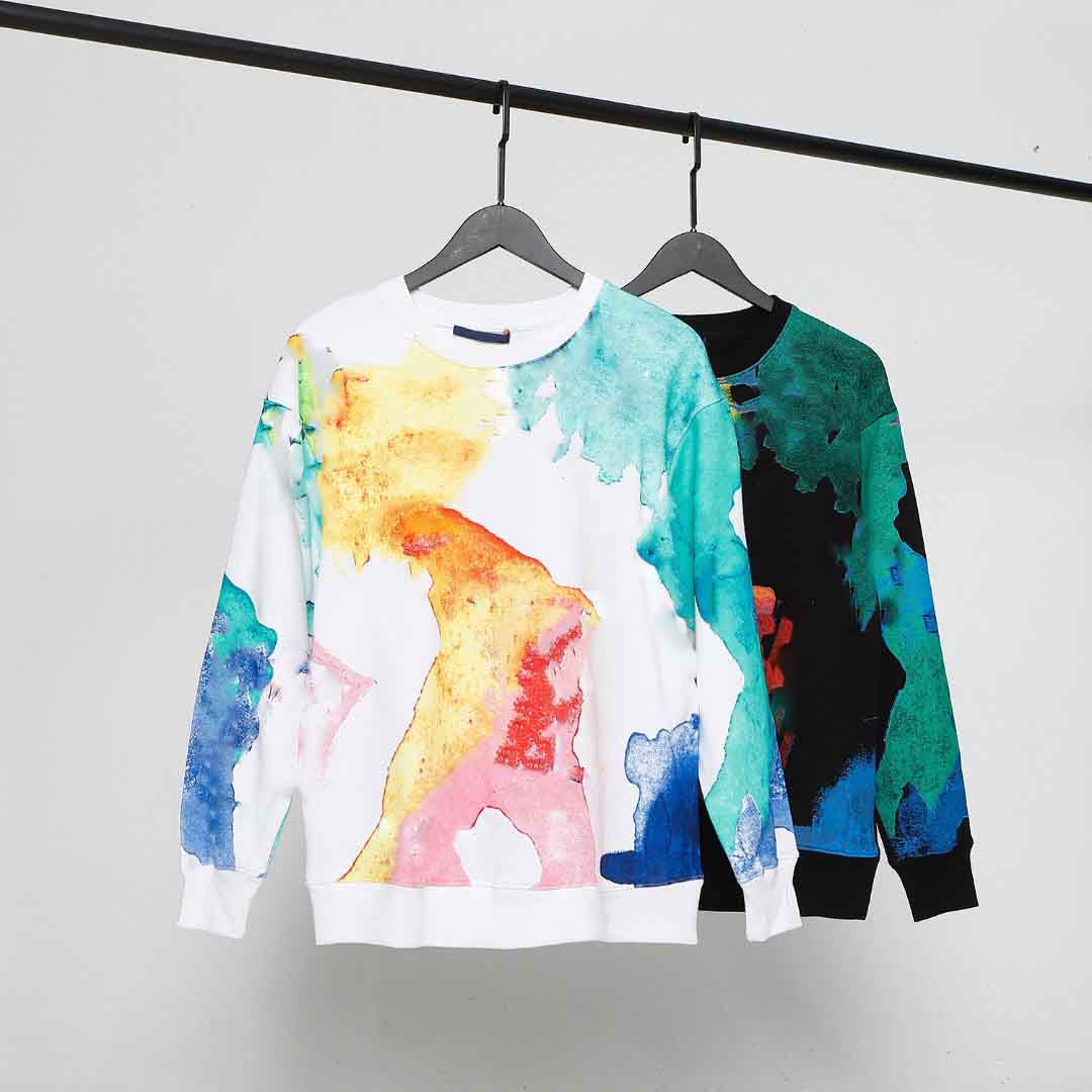 

2021 spring round neck short sleeve cotton fabric printing embroidery European large size black and White Multi Color 01