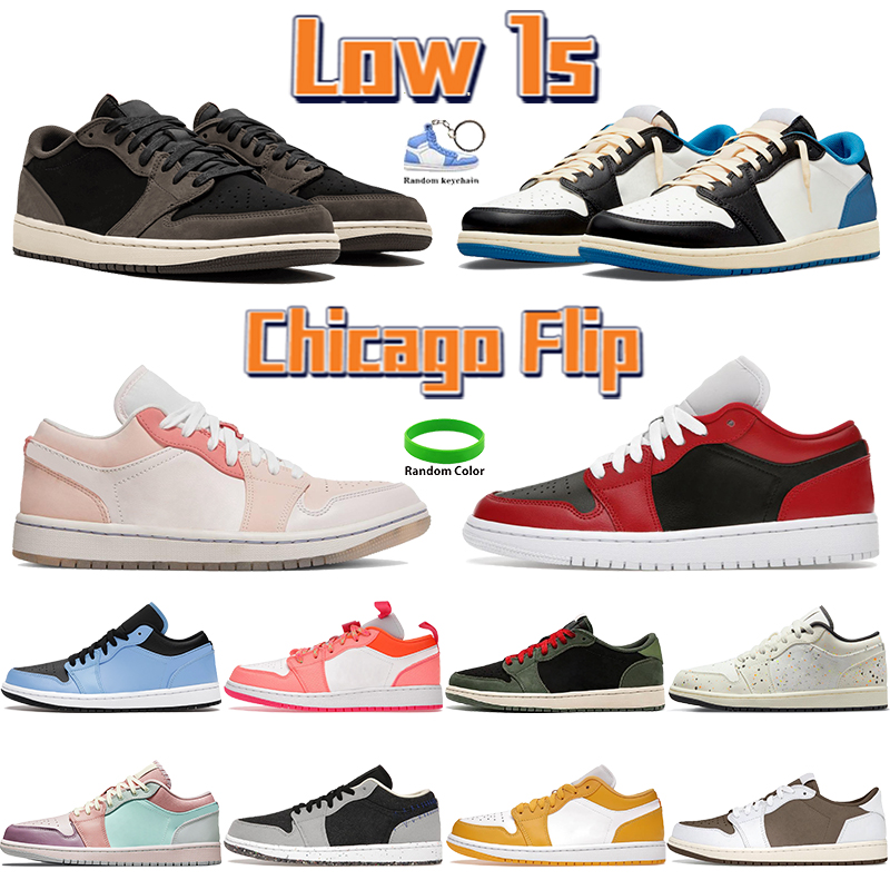 

2022 Low Basketball Shoes 1 1s Men Sneaker Fragment x Cactus Olive Mocha Starfish Chicago Flip Black Toe Panda Lucky Green Mens Sports Trainers, Bubble wrap packaging