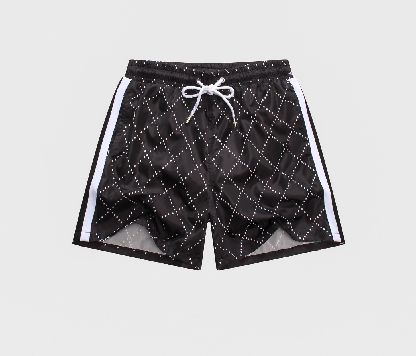 

2021 Mens Shorts Summer Designers Casual Sports Fashion Quick Drying Men Beach Pants Black and White Asian Size M-XXXL, White;black
