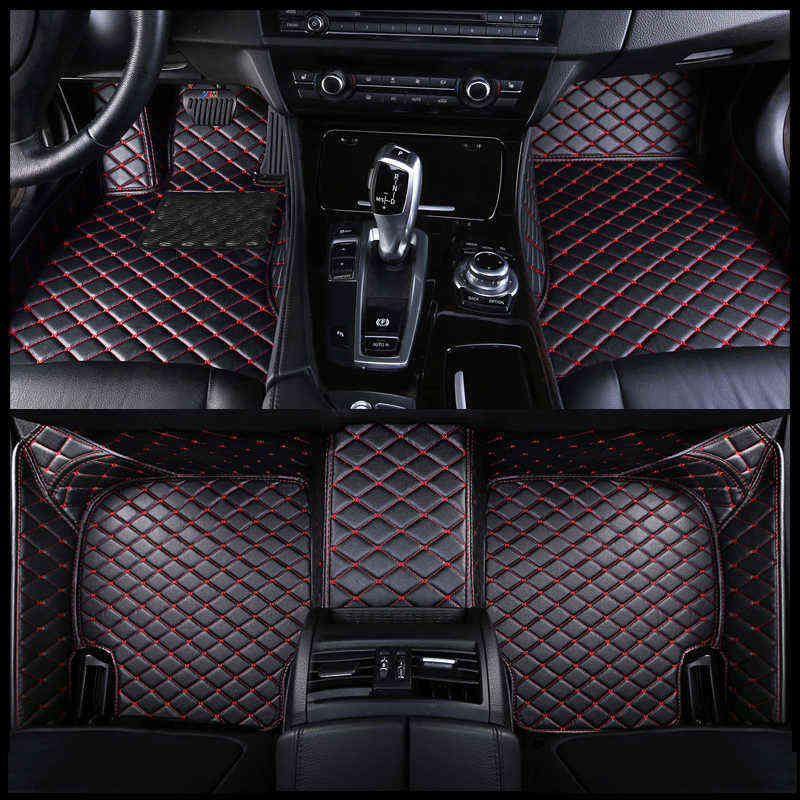 Mattes de plancher de voiture personnalisées pour BMW E36 E39 E46 E60 E90 F10 F15 F16 F30 X1 X3 X4 X5 X6 1/2/3/4/5/6/7 ACCESSOIRES DE VOITURES CH