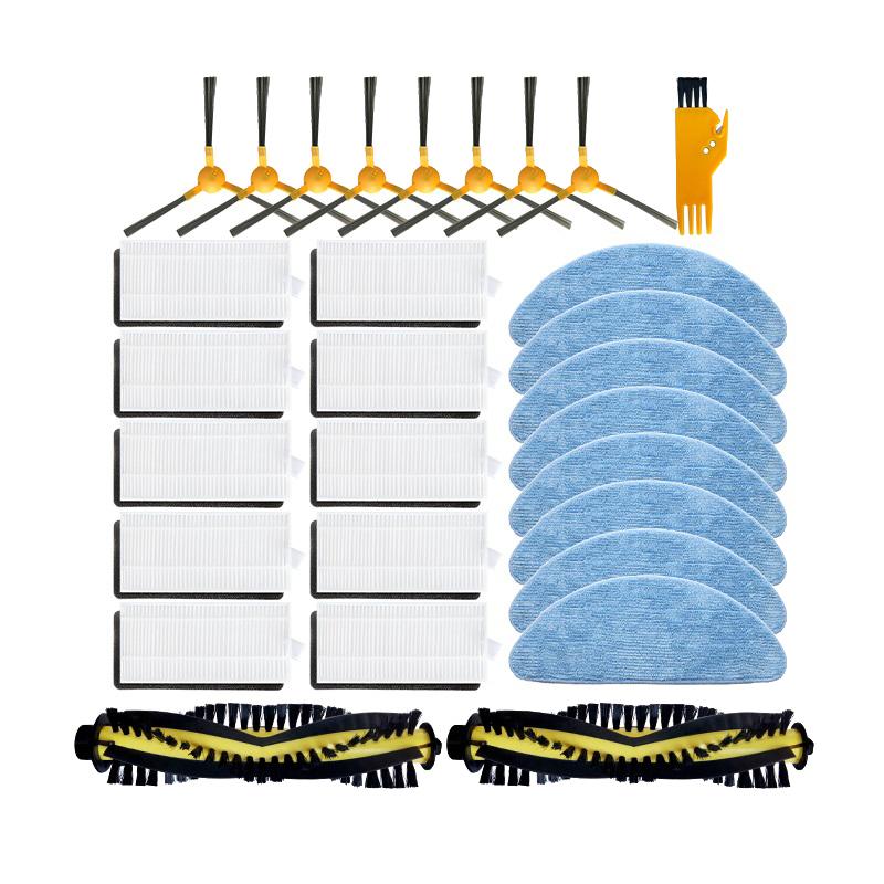 

Side Brushes Hepa Filter Mop Cloth Main Brush for Neatsvor X500 Robotic Vacuum Cleaner Accessories Replacement