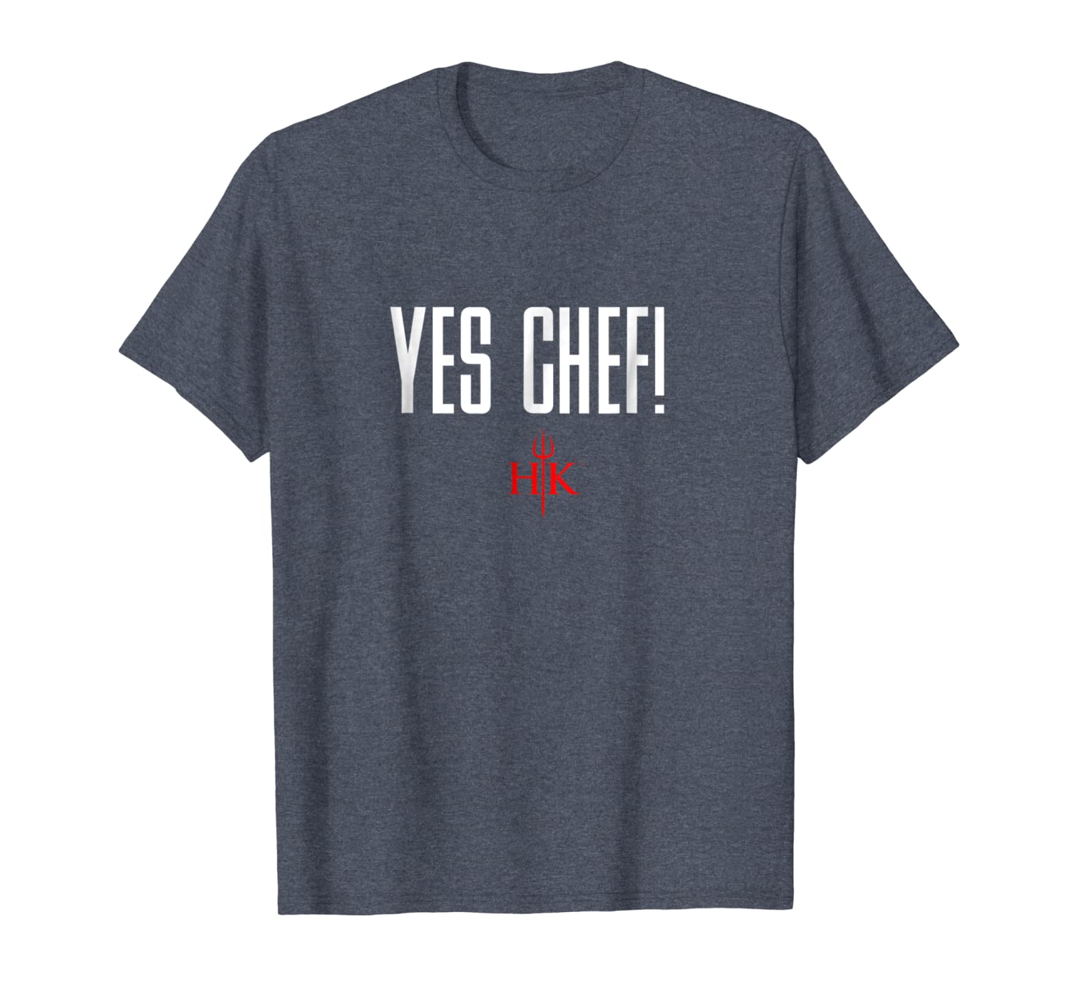 

official hell's kitchen yes chef t-shirt, White;black
