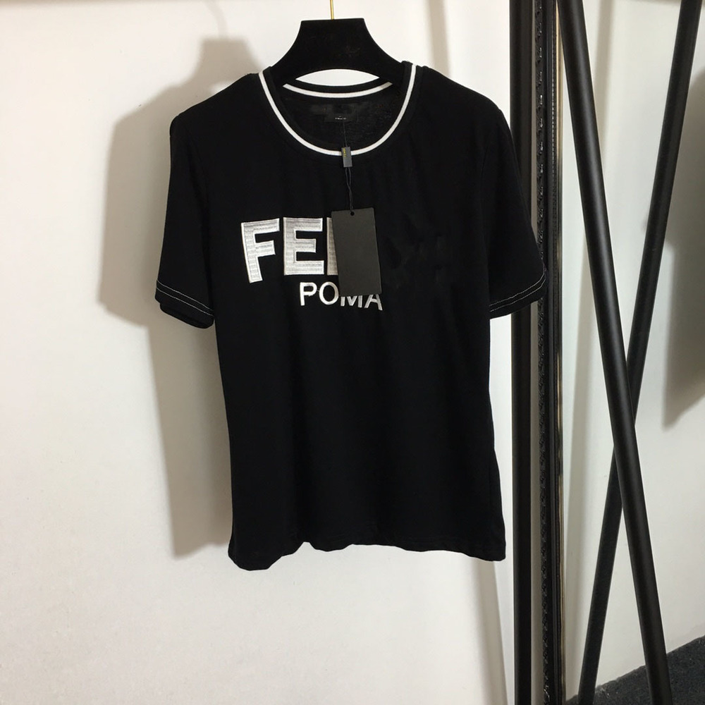 

2021Summer new trendy brand T-shirt fashion all-match men and women with the same style1112, White