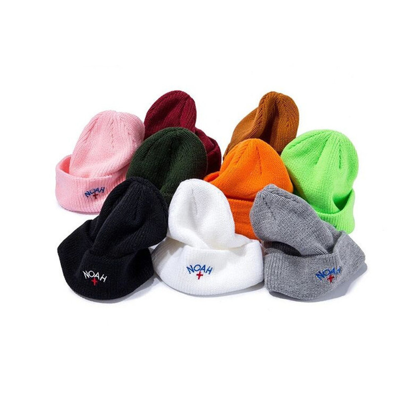 

2021 New Embroidered Letters Noah Beanies Caps Men Women Skateboard Hat Dcgp