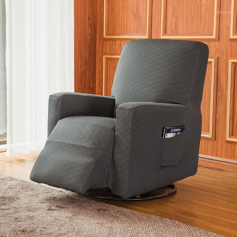 

Recliner Stretch Sofa Cover All-inclusive Non-slip Elastic Couch Slipcover For Protector Solid Color Armchair Chair Covers