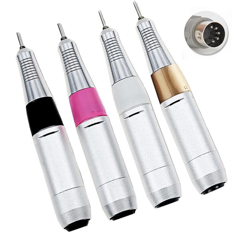 

Nail Drill & Accessories Pro 35000RPM Electric Machine Pen Handle Aluminum Alloy Manicure Pedicure Accessory Tool 4 Color Choice