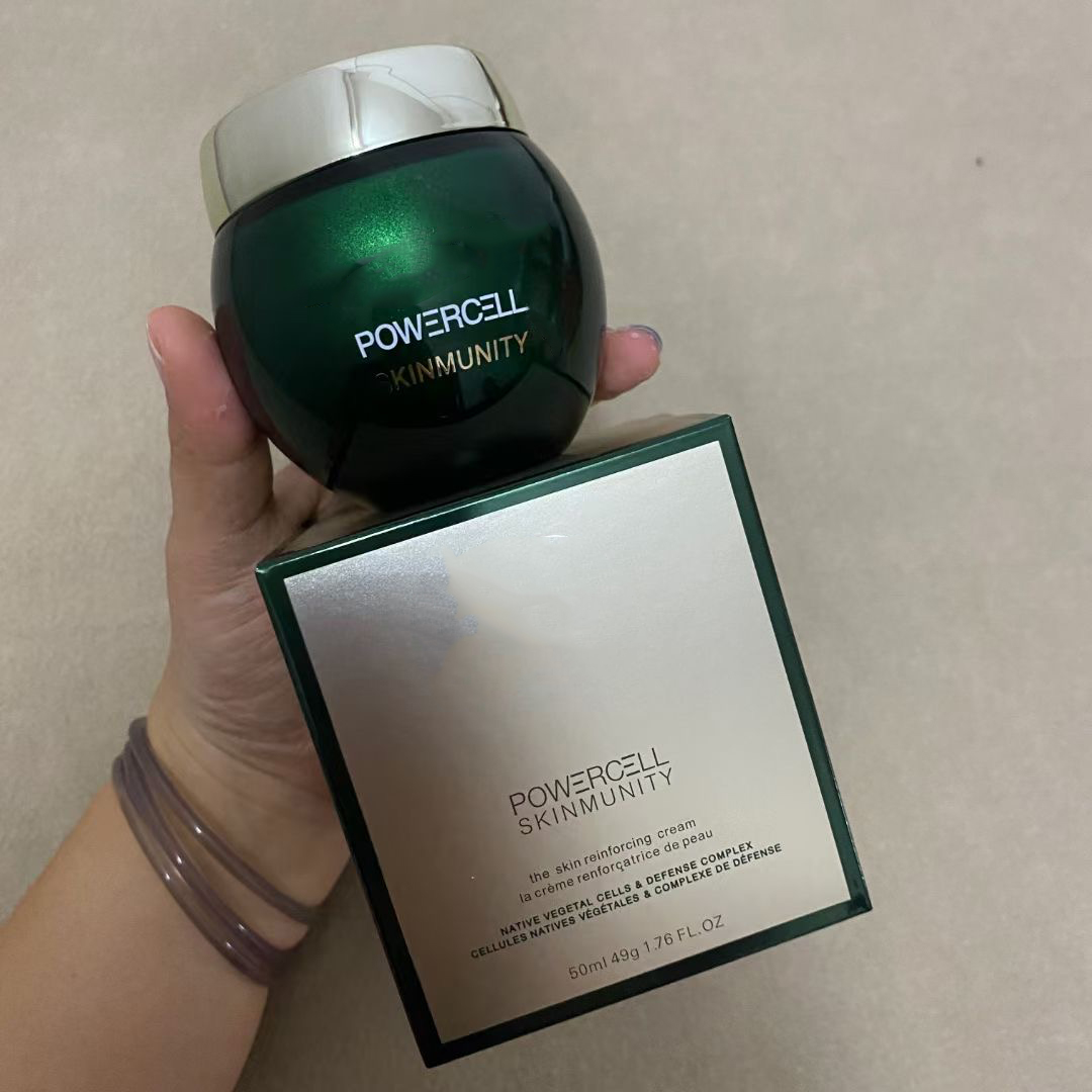 

Top quality brand Powercell skinmunity the skin reinforcing cream skin care face creams 50ml, White