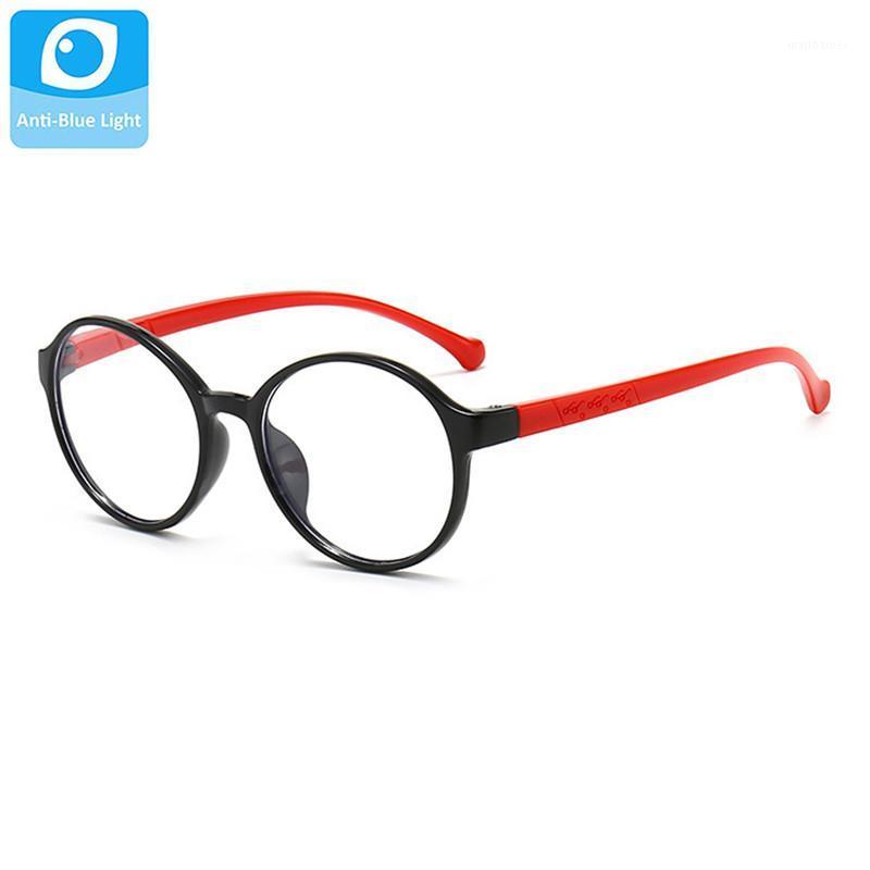 

Sunglasses Child Round Glasses Frame Kids Ultralight Anti Blue Light Block Eyewear Boys Girls Clear Lens Eyeglasses Children