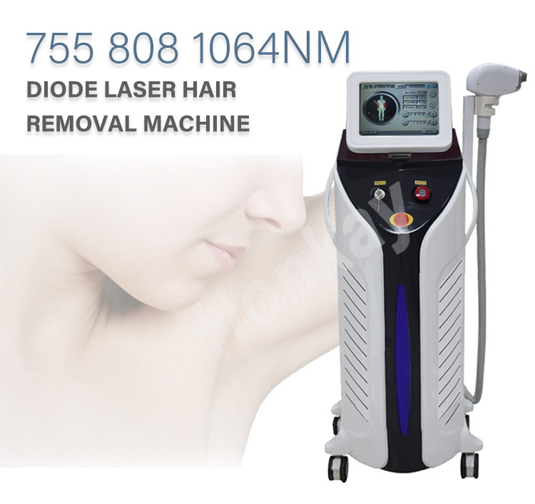 Commercial diode laser 755 808 1064 nm body Laser Hair Removal Machine skin rejuvenation fast hair removal for all skin colors-image-656898217