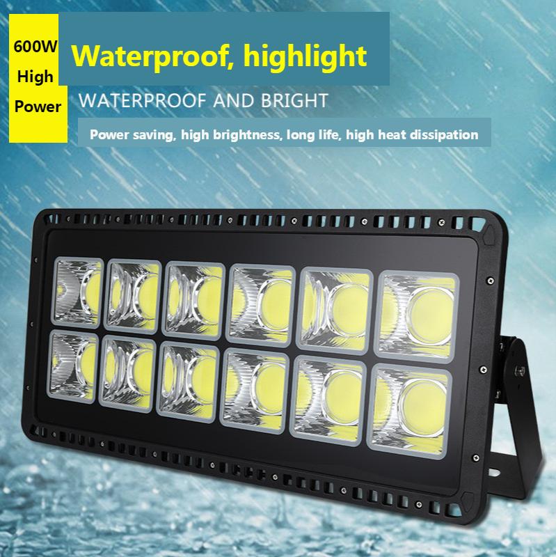 

500W 600W Led Floodlight Billboard Street Lamp Outdoor Waterproof High Power Flood Lamp for Construction site stadium square