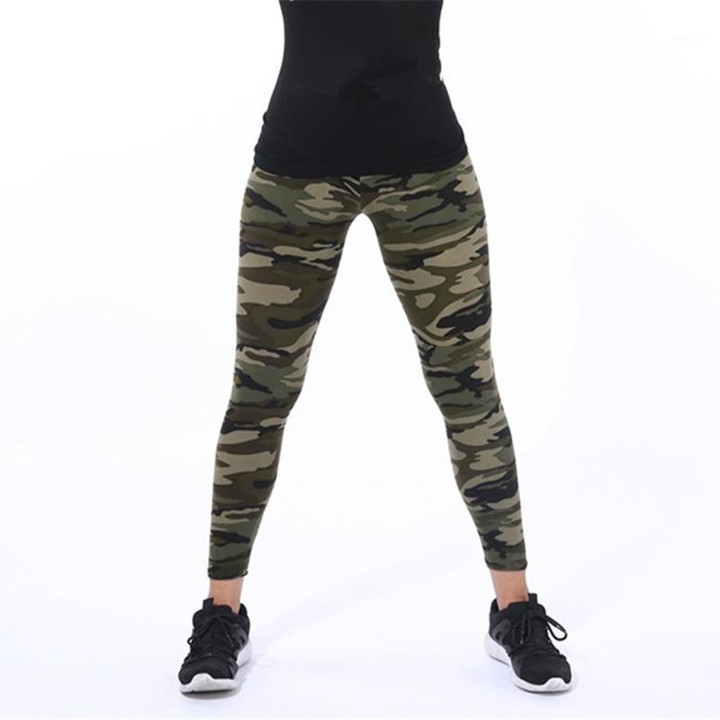 

Women Camouflage Active Yoga Leggings Fitness Military Army Green Workout Pants Sporter Skinny High Waist Shiny Bottom Outfit, Camouflage 1