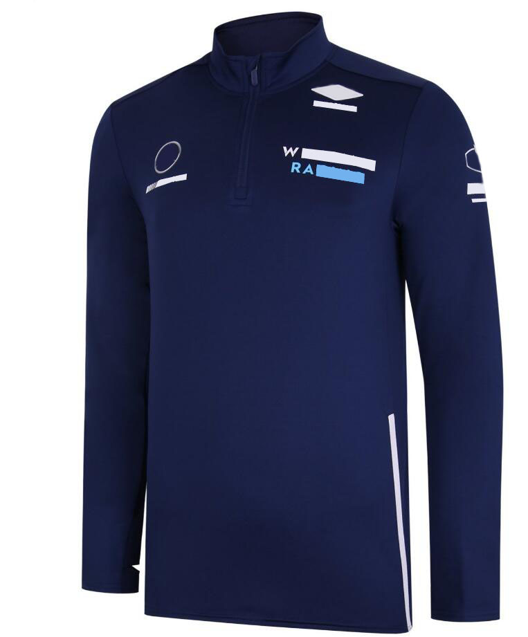 

2021 F1 team racing jacket motorcycle zipper riding sweater can be customized large size