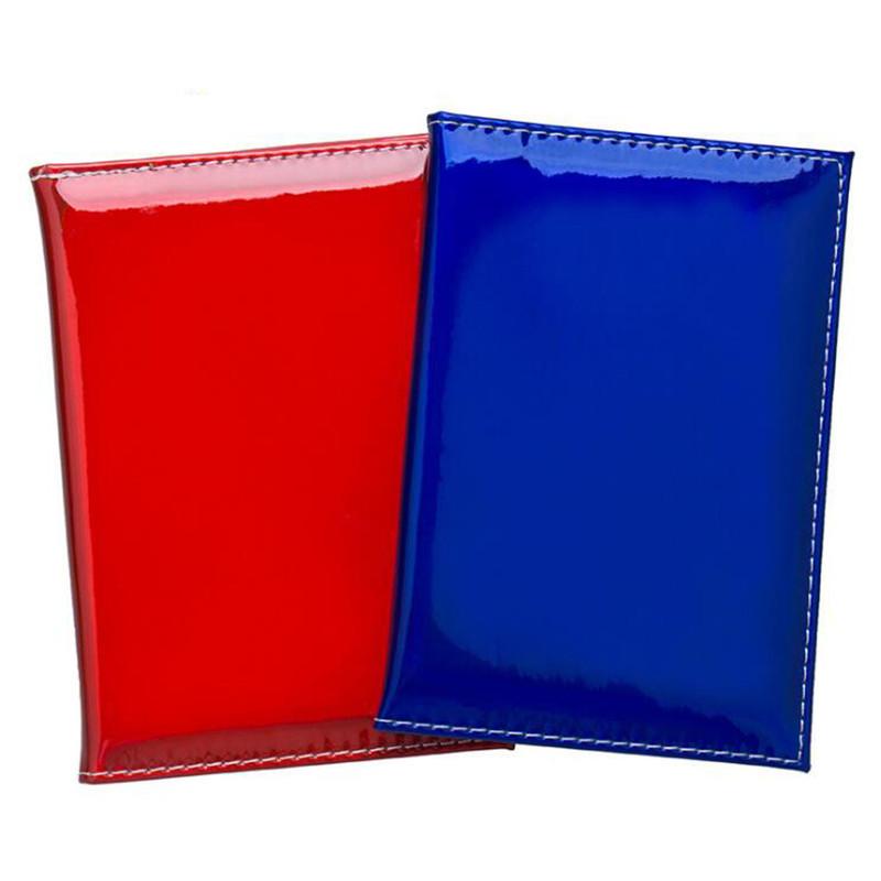 

Card Holders Sell Holographic Passport Cover Designer Holder Travel Case Laser Mirror Wallet, Silver