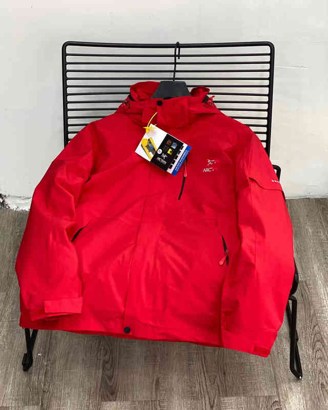 

2022 Arc Spring Men's Jacket Outdoor Leisure Training Two Piece 99001 Bird Home, Black