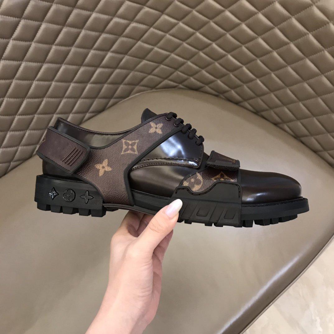 

Personality and fashion famous Luxury designer sneakers lace-up shoes with top quality genuine leather casual designer shoes size 38-45, As picture