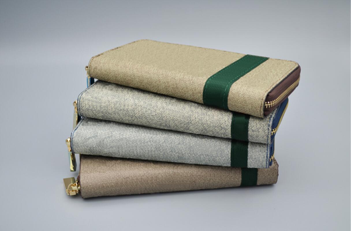 

2021 Luxurys Designers Wallet Fashion Bags Card Holder Carry Around Women Money Cards Coins Bag Men Leather Purse Long Business Wallets Lett, Embossed black