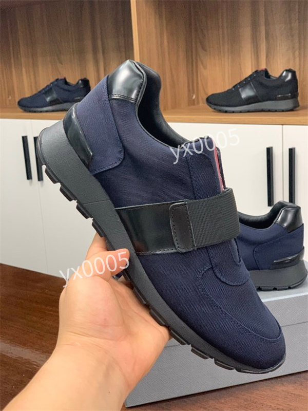 

Prad Designer Men shoes Sneaker Luxury Casual shoe's Genuine Leather Fashion Women Thick bottom Increase Runner Top Quality Mixed letters Trainers size38-46, 16