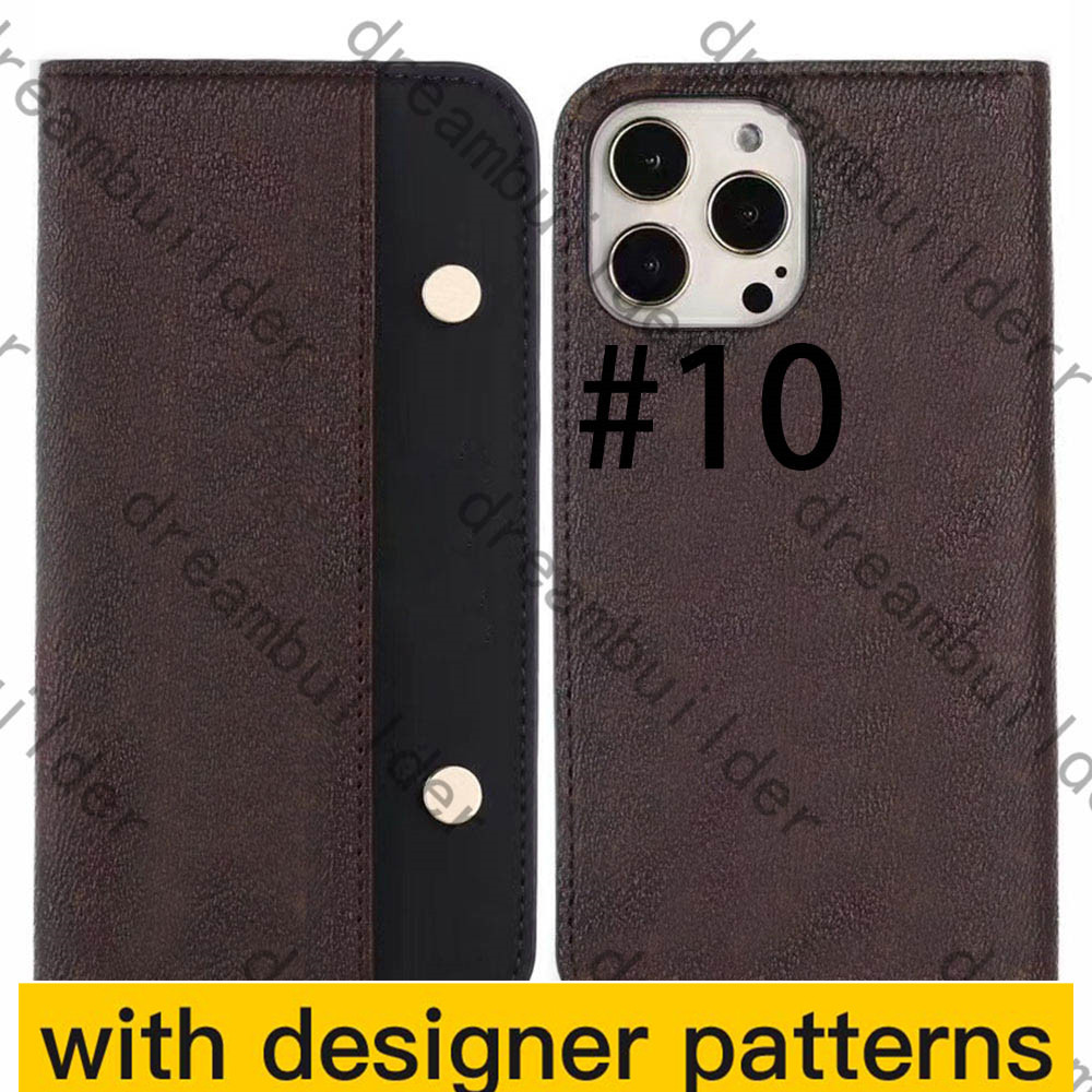 

Fashion Phone Cases For iPhone 13 Pro max 12 11 11Pro XR XSMAX shell leather Multi-function card package storage wallet cover