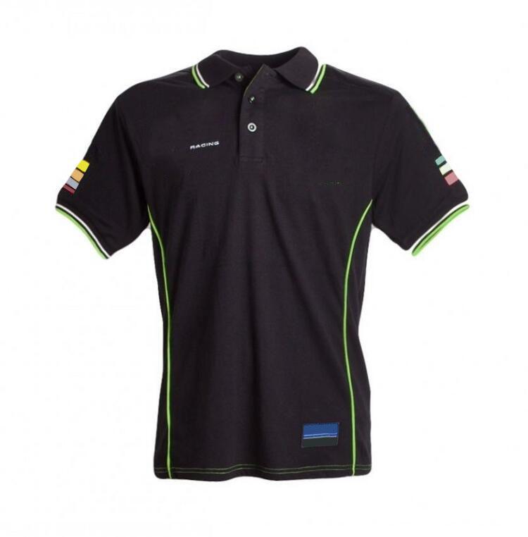 

2021moto gp motorcycle jersey short-sleeved casual summer lapel half-sleeved sweatshirt large size can be customized with the same style