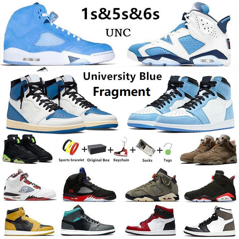 

Jumpman 6 UNC 5s Bluebird mens basketball shoes 1s Court purple University Blue Hyper Royal Twist 6s Electric Green men women sports sneakers With box
