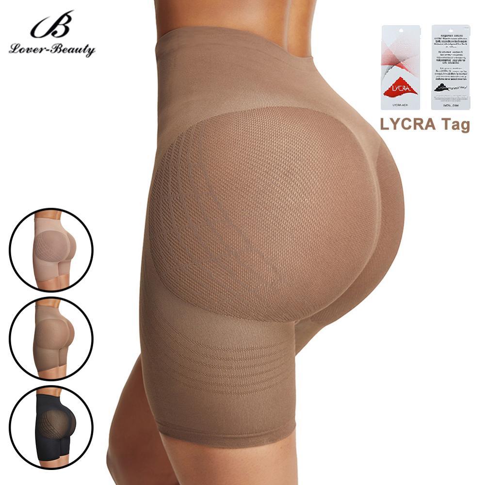 

Lover Beauty Slimming Full Body Shapers Butt Lifter Tummy Control Pants Seamless Women Underwear Bodysuits Shapewear Waist Faja 210305, Beige