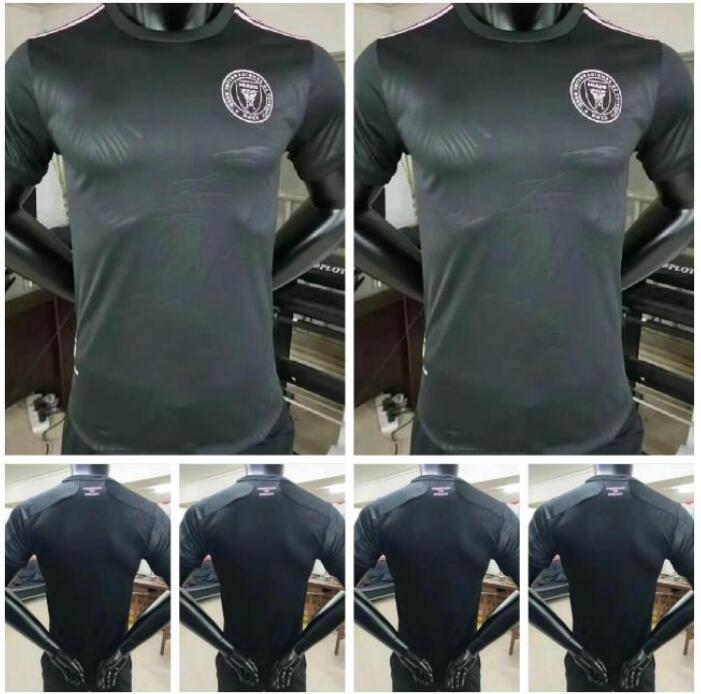 

Player version 2021 2022 Inter Miami away soccer Jerseys home BECKHAM HIGUAIN 9 MATUIDI PIZARRO 10 BLACK 21 22 JERSEY SHIRT LS, Black;yellow