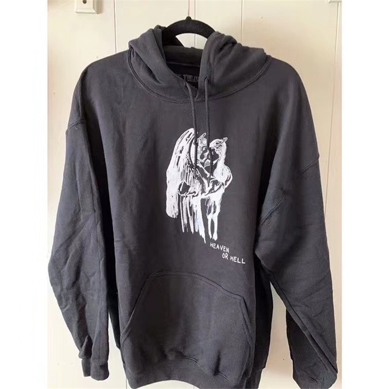 

2021 New Travis Scott Don Toliver Heaven or Hell Astroworld Hoodie Women Men Cactus Jack Pullover Hooded Kcnq, 20