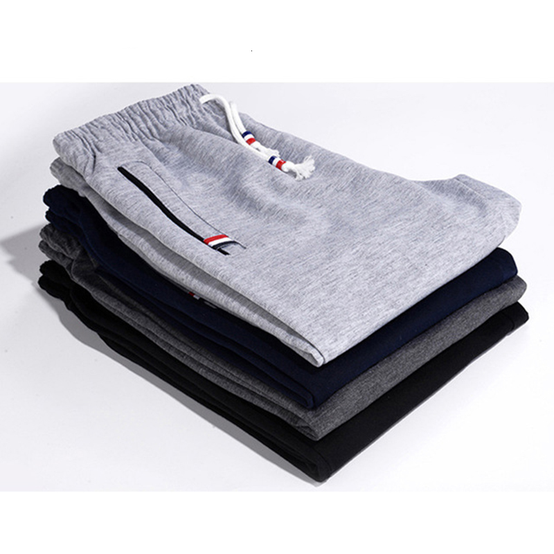 

2021 New Plus Size Men Full Sportswear Casual Elastic Cotton Mens Fitness Workout Sweatpants Trousers Jogger Harem Pants 6xl Ssr3, Dark grey