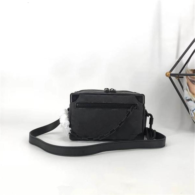

Newest small Bags for Women and men Mini soft trunk shoulder bag 44480 Taiga leather minibag Casual Purse and Handbags full colour