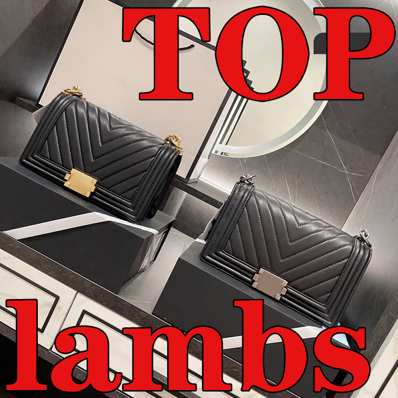 

5A top quality brand luxury Designer Women Bags 2021 caviar Leather Shoulder purse black gold silver Chain crossbody clutch pochette envelop, 2222