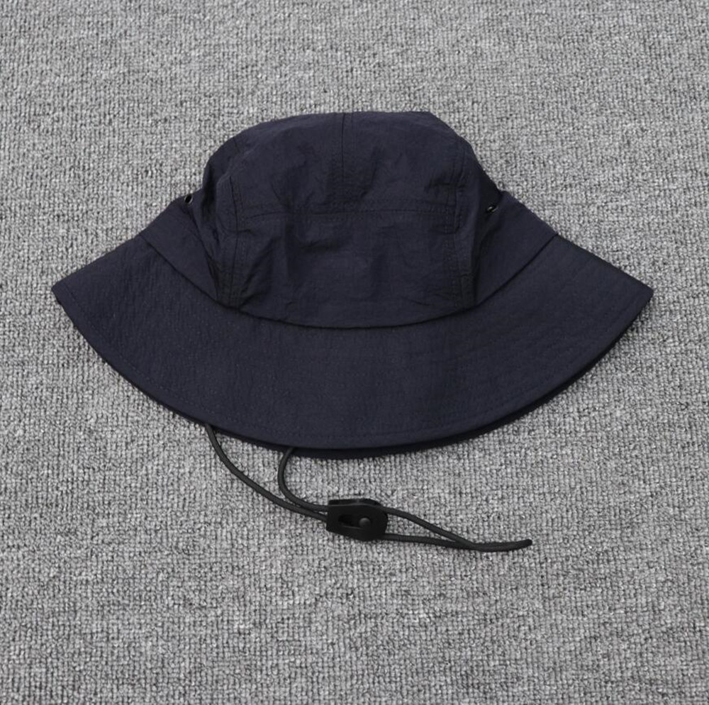 

New Style Bucket Hat Foldable Fisherman Hats Unisex Outdoor Sunhat Hiking Climbing Hunting Beach Fishing Caps Adjustable Men Draw String Cap, Khaki
