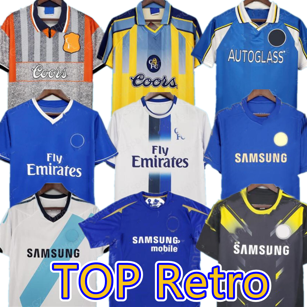 

CFC Drogba 2011 Torres Retro Soccer Jersey Lampard 11 12 13 Final 96 97 99 82 85 87 89 90 Football Shirt vintage Crespo Classic 03 05 06 COLE ZOLA Vialli 07 08, 97-99 home