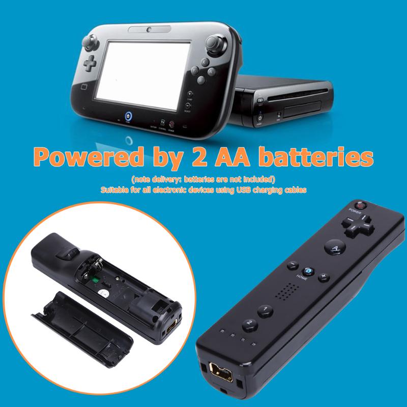 

Game Controllers & Joysticks Wireless Remote Controller Built-in Vibration For Wii U Console Motor Control Games Accessories