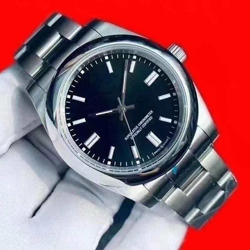 Wristwatches Men's Mechanical Wrist Watch Automatic Chronograph Oyster Perpetual Fashion Woman Stainless Steel-image-710367916