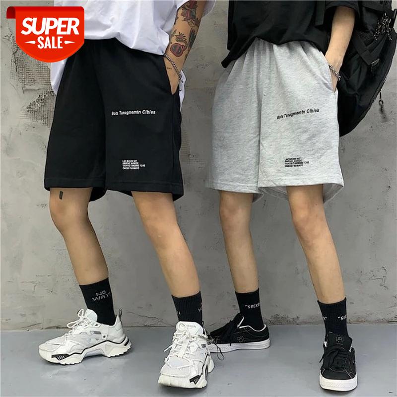 

Knee Length casual women sweatpants joggers Japan Korean Straight Harajuku summer wide leg loose plus size womens sweat pants #Ex5C, Black;white