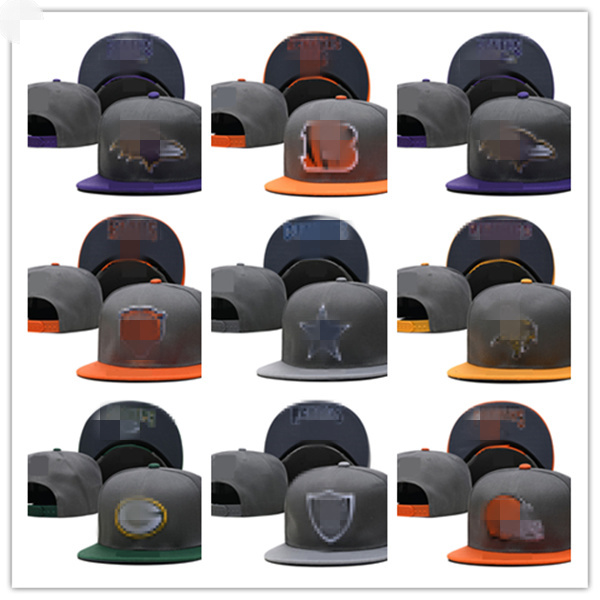 

all 32 teams caps football snapback hats 2021 draft cap match in stock hat mixed order, Blue;gray