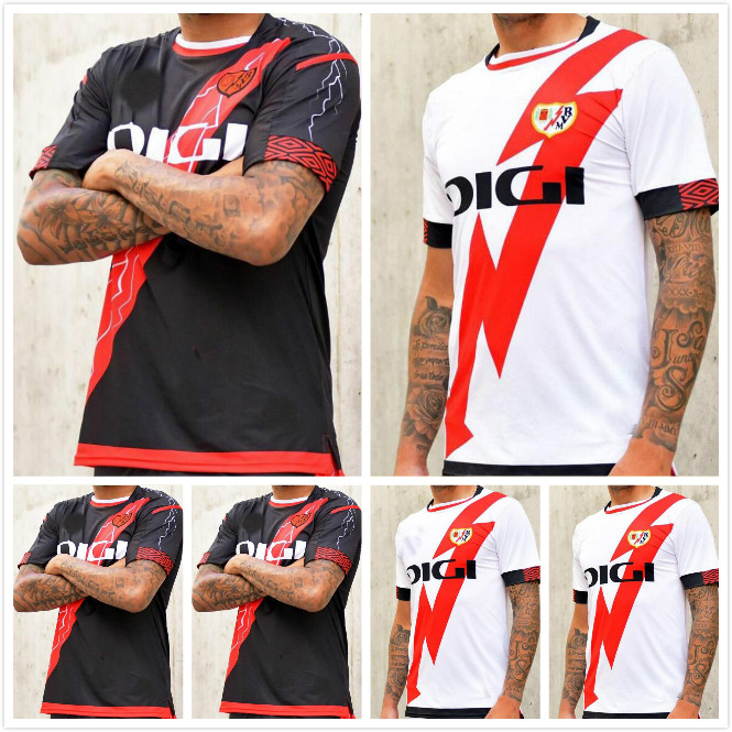 

21 22 Rayo Vallecano Soccer Jerseys TREJO ANDRÃS ANTOÃÃN home away 3rd 2021 2022 football men and kids shirt, Black;yellow