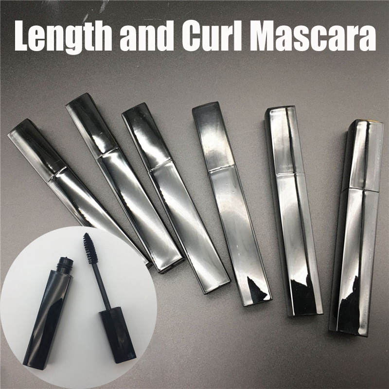 

Eye Makeup Length and Curl Waterproof Cool Black Thick Mascara 6g, Black with logo