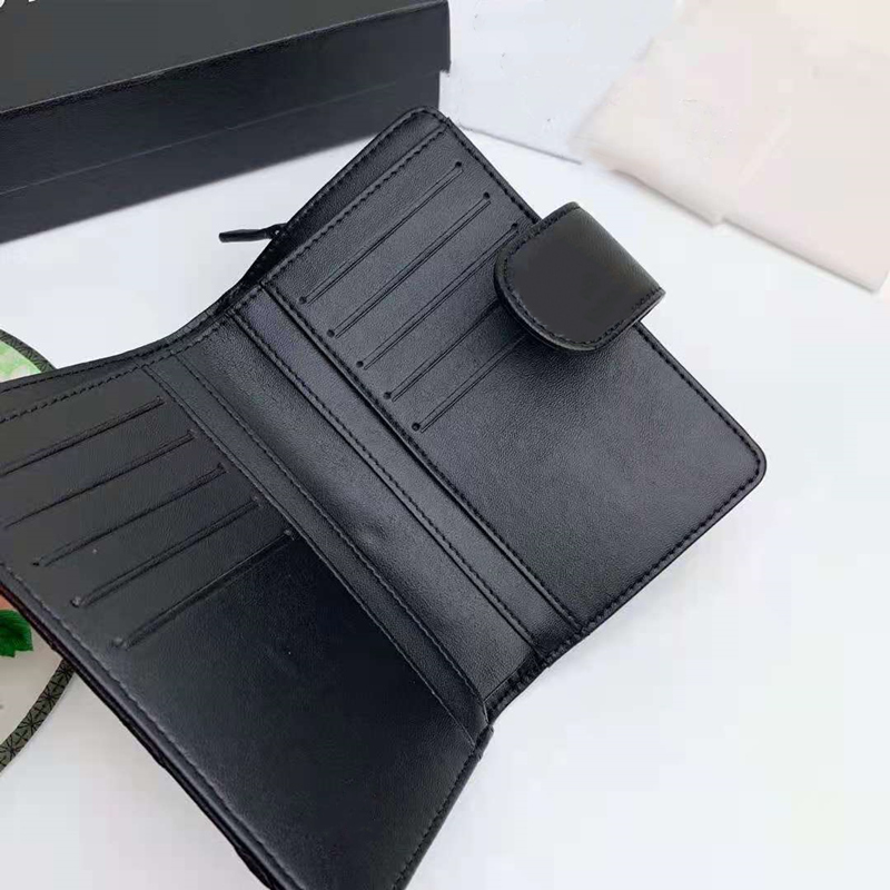

2021 Fashion Designer women wallet purse Card Holder messenger shoulder bags good quality leather purses ladies, Red;black