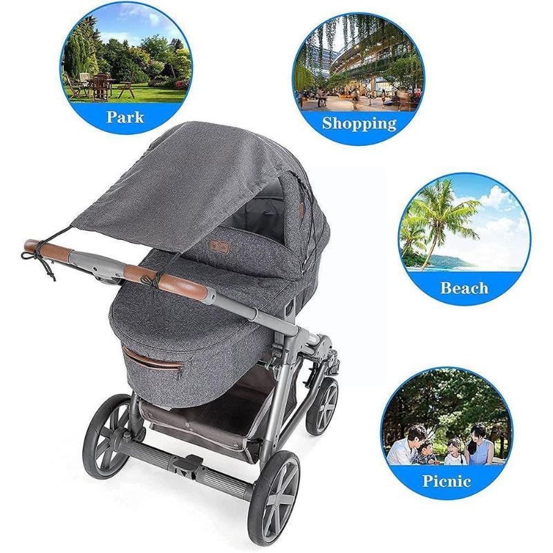 

Stroller Parts & Accessories Universal Baby Awning Safety Seats Windproof Sunshade Cover Waterproof Sunscreen Kids Anti-ultrav Y4p6