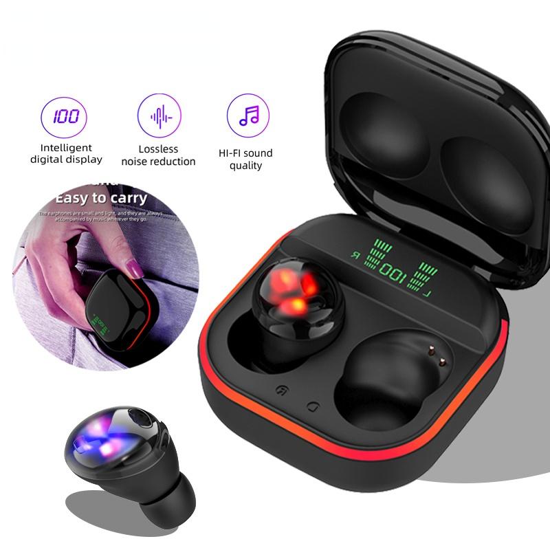 

TWS S190 Wireless Headphones Bluetooth 5.1 Earphones With Mic Noise canceling earbuds Sports headset gamer For Samsung Xiaomi