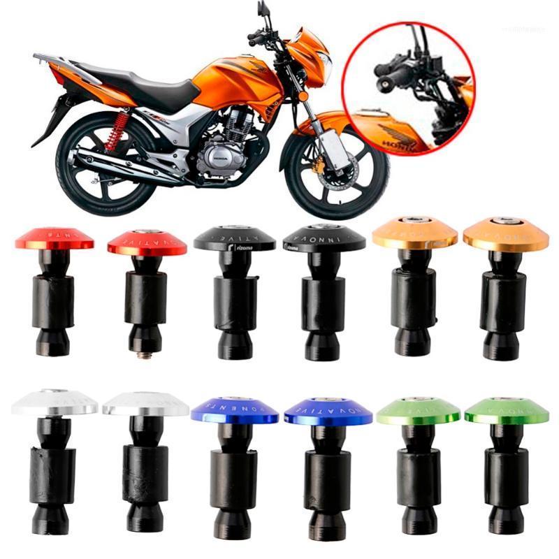 

Handlebars 2PCS Aluminum CNC Handlebar Grips Slider Cap Plug Levers Motorcycle Dirt Bike Bar End Motorcycle1