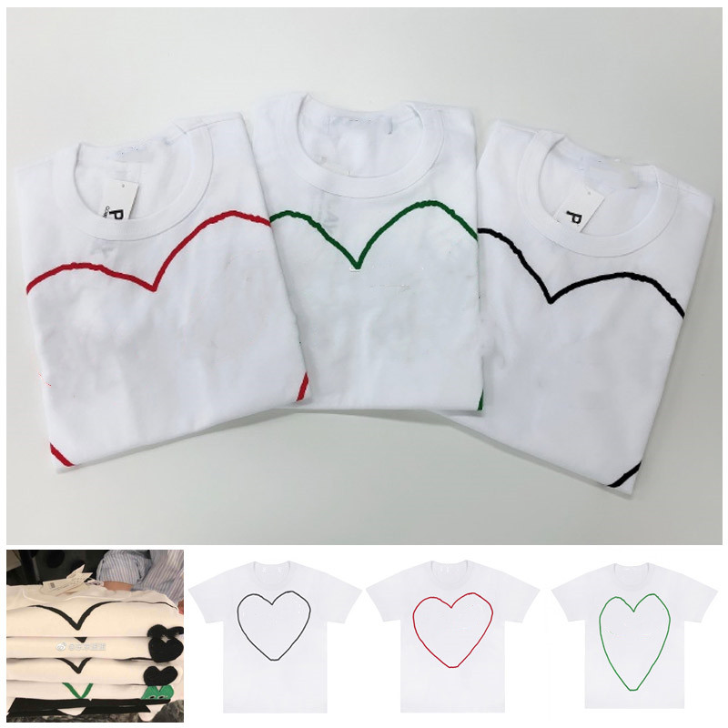 

High quality women Tshirt Cool Printed men t shir Short Sleeved Tops Tee Shirts Clothing Breathable and sweat-absorbent Labeled box, White
