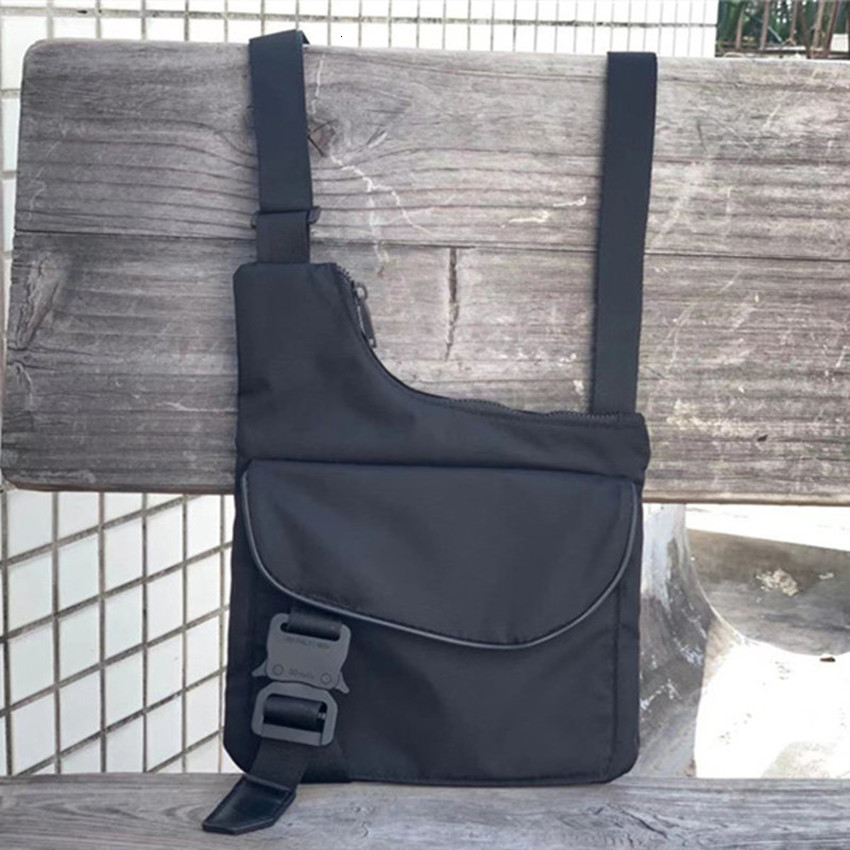 

2021 New High Quality Nylon 1017 9sm Rucksack Men Alyx Bags Classic Press Buttons Inside the Printed Source 3jok, White;black