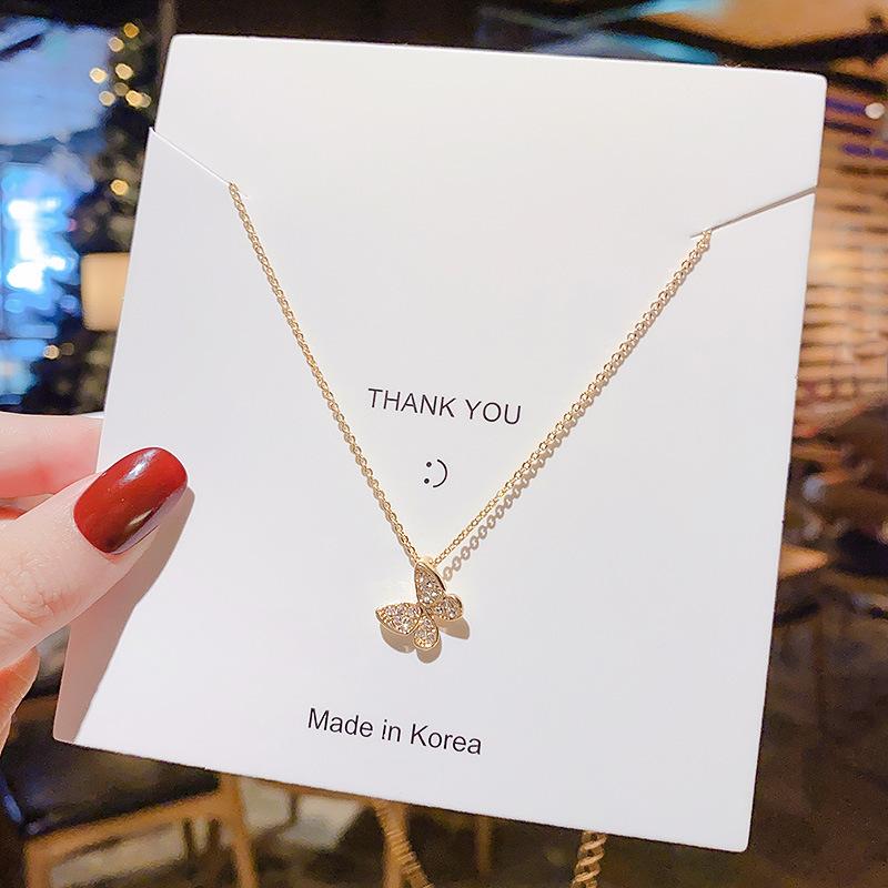 

Pendant Necklaces 2021 Online Butterfly Necklace Women's Classic