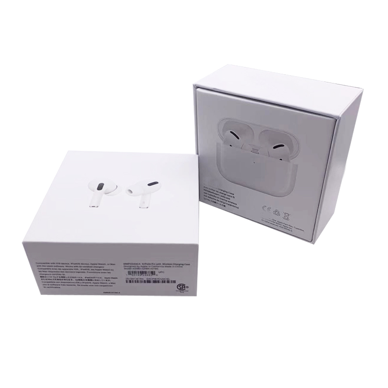 

1pc tws earphones AirPods Pro Air Gen 3 AP3 AP2 H1 Chip Transparency headset Wireless Charging Bluetooth Headphones pop up window Earbuds 2Generation with ANC, With valid serial number