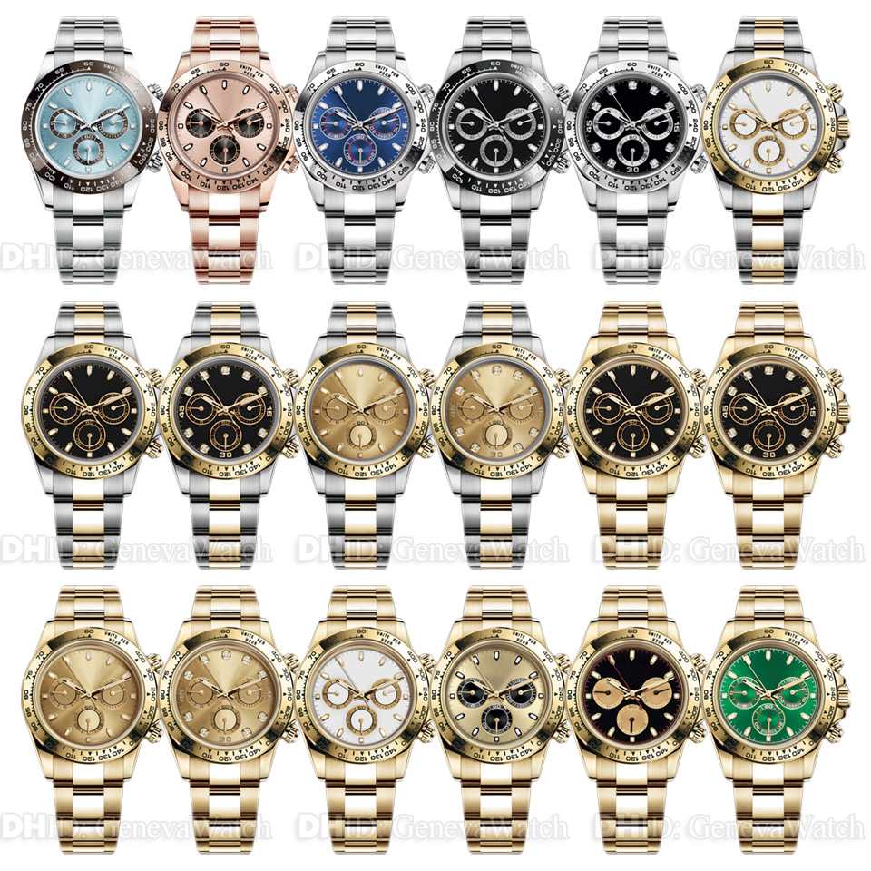 

Men's Automatic Watch Factory 7750 Sport 40mm904L Sapphire Crystal Glass 30m Waterproof Timer, Shipping fee(without box watch)