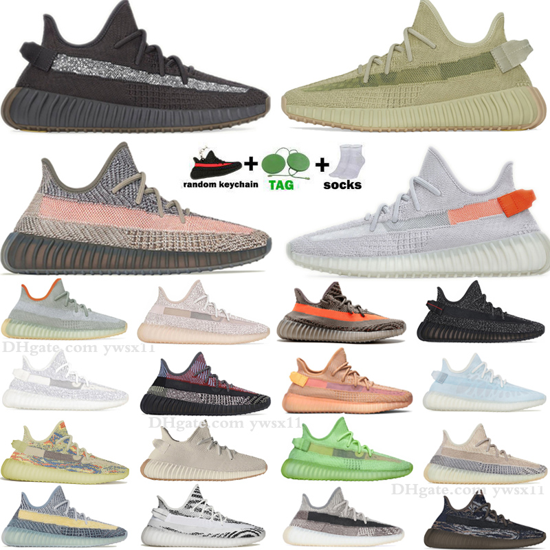 

2021 Men Women Running Shoes Reflective Mx OAT Cream White Belgua Yecheil Yeezreel Hyperspace Yellow Lundmark Antlia Black Static Zebra Cinder Designer Size 36-46, Box