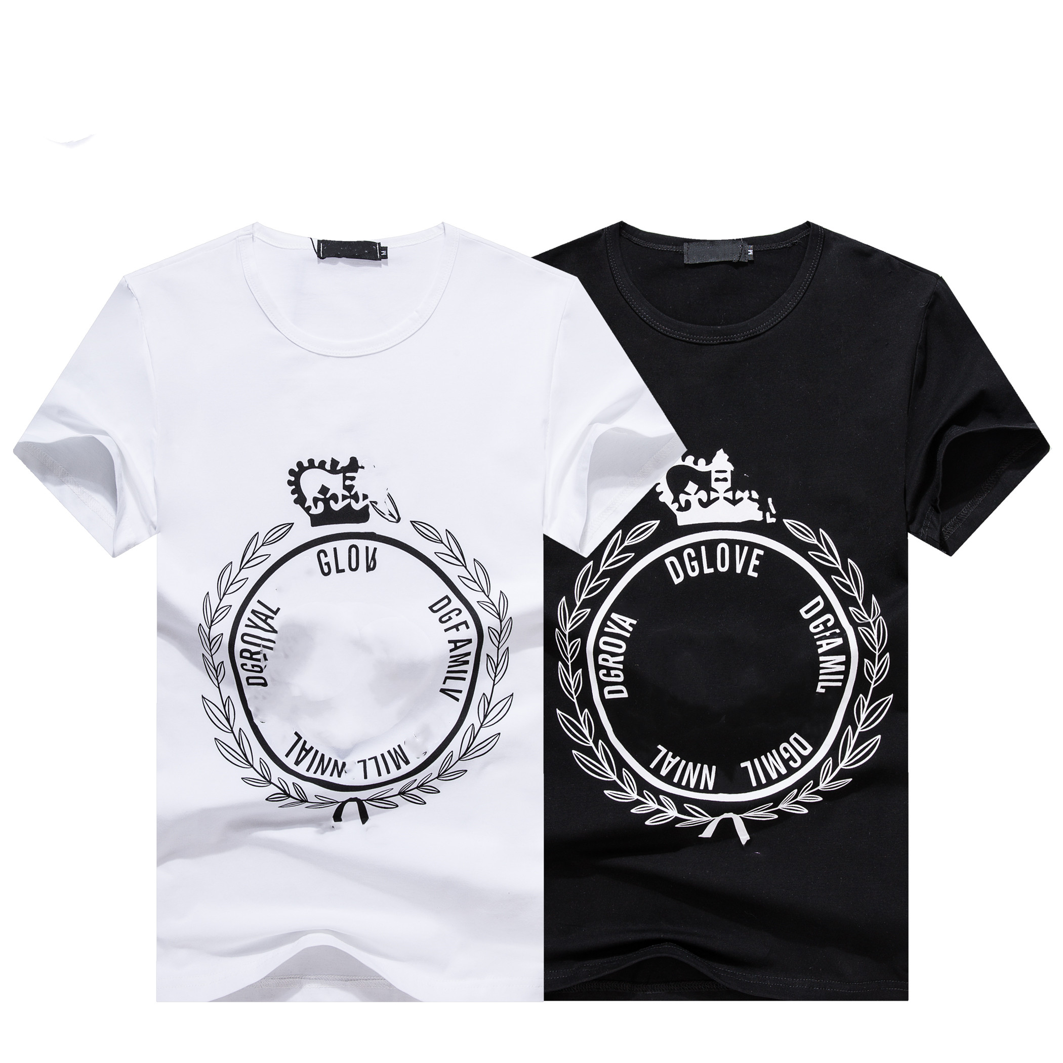 

2021 Designers T shirt Summer Europe Paris Polos American Stars Fashion Mens tshirts Star Satin 100% Cotton Polo Casual t-shirt Women mans Tees Black White M-3XL #30